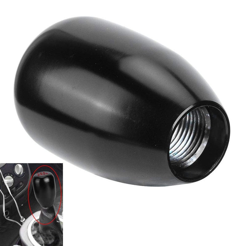 Dweekiy Gear Shift Knob,Car Universal Modification Manual Knob Gear Shift Head Shifter 6 Speed(Black) - Image 4